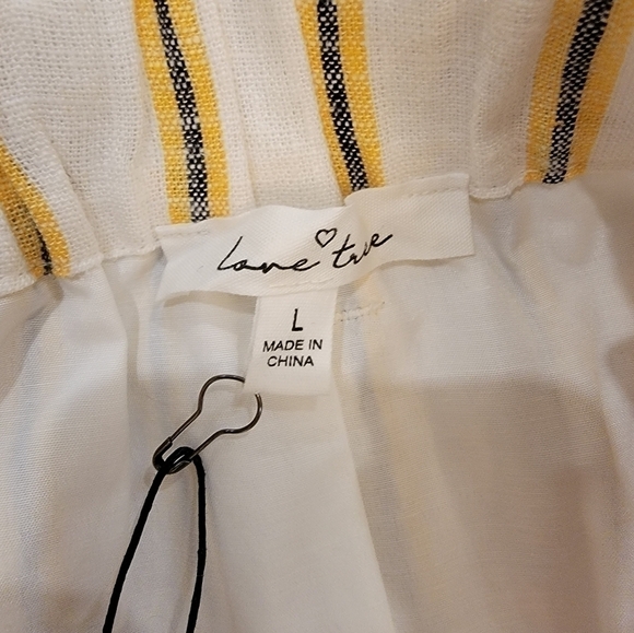 Love Tree Linen Skirt Size Large - Picture 6 of 9